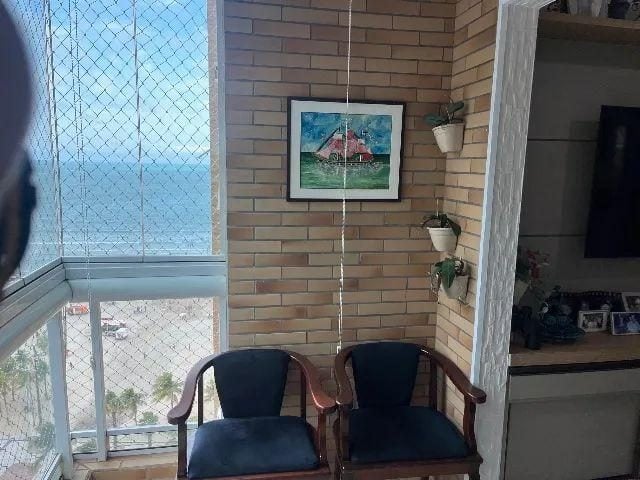 Apartamento Frente Mar no Canto do Forte | 2 Dorms, Suíte Praia Grande
