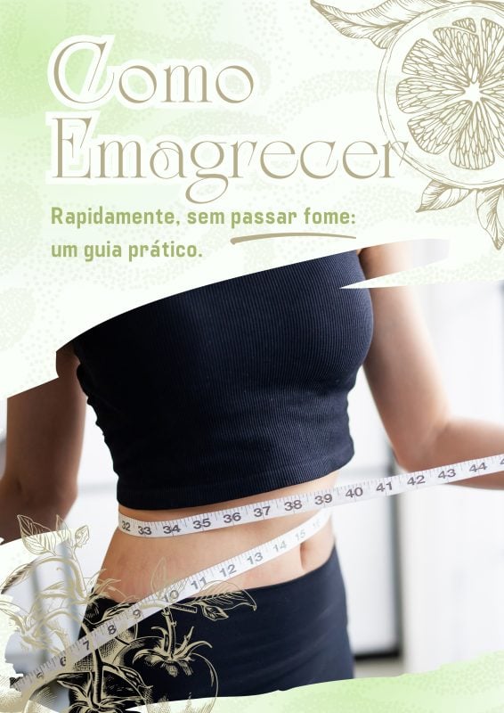 E-book Emagrecimento rápido e saudável.
