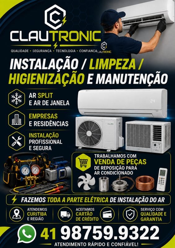 Instalação de Ar Condicionado Split
