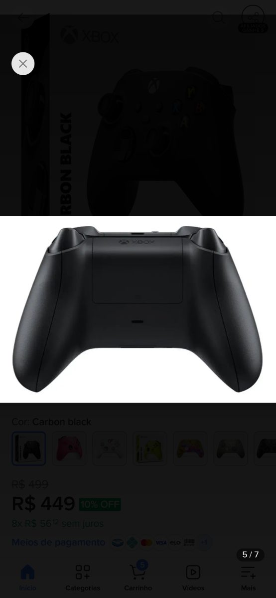 Controle de Xbox séries x/s — foto 2