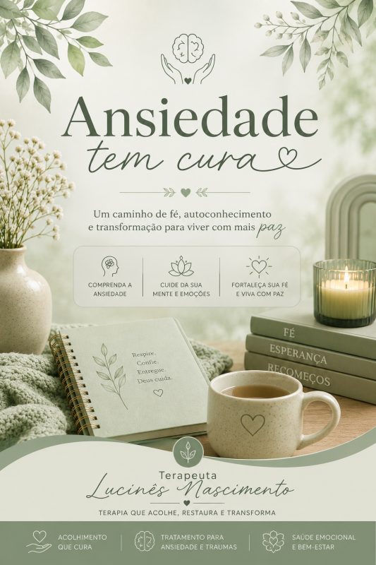 Liberte-se da ansiedade e retome o controle da sua vida.