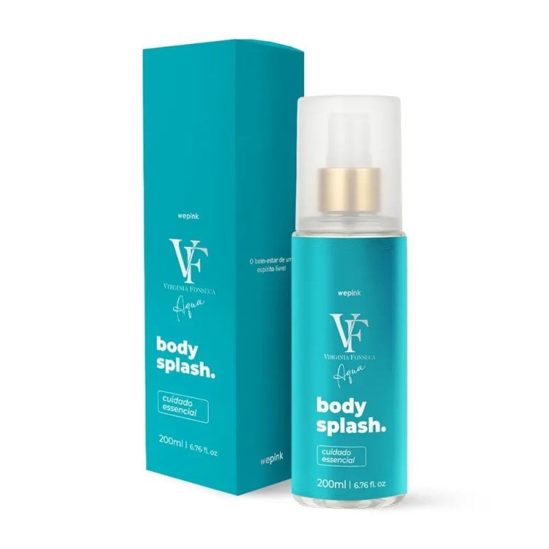 Body Splash VF Aqua Desodorante Colônia 200ml - Wepink