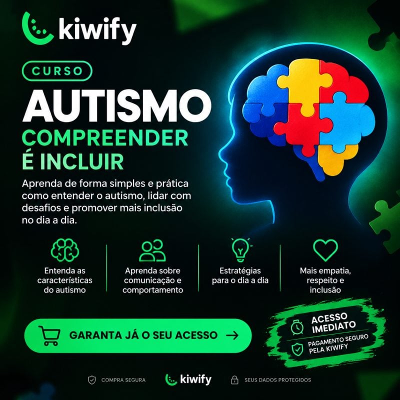 Curso mega explicativo sobre autismo do nível 1 /3