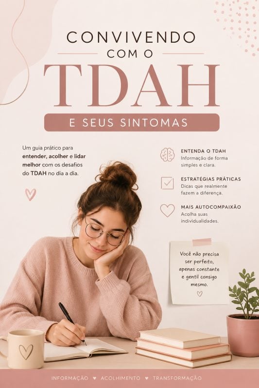 Ebook / Vivendo com o TDAH, se entenda aqui.