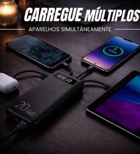 Power Bank Turbo 20.000mAh 22,5W com Display Digital — foto 6