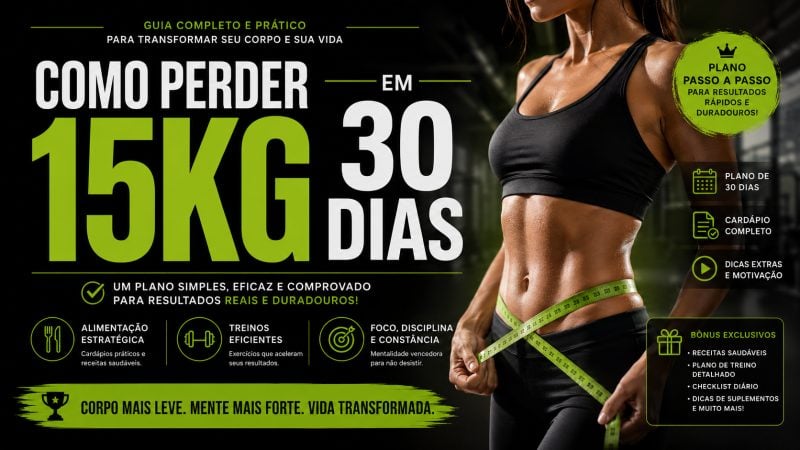 Ebook sobre emagrecimento