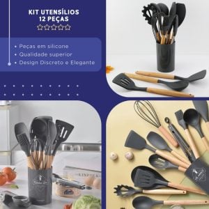 Kit 12 utensílios de cozinha — foto 7