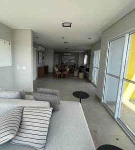 Apartamento 1 dormitório, sala, cozinha americana, banheiro, mobiliado — foto 12