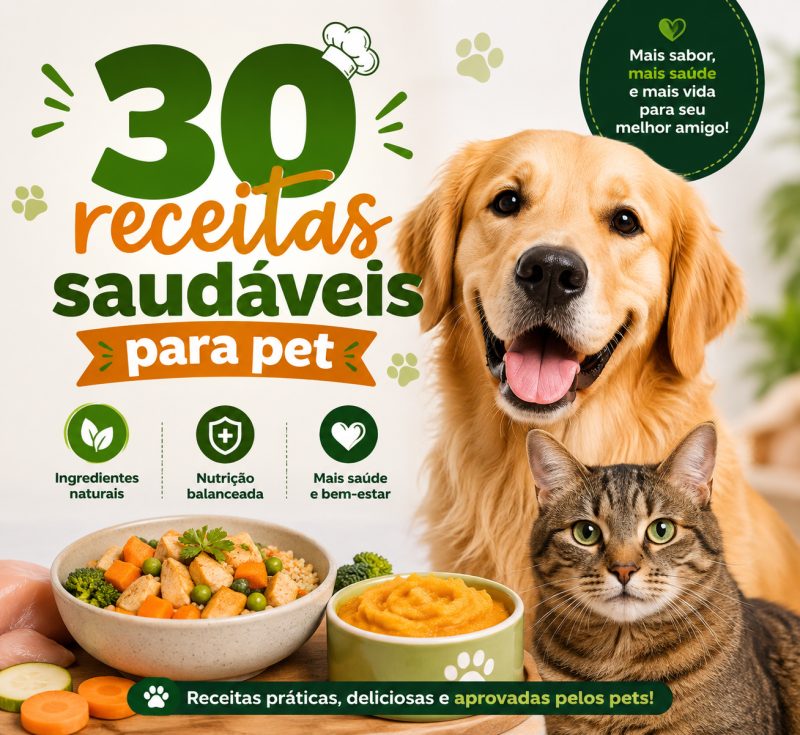 30 Receitas Saudáveis para Pet: Guia Completo com Opções Fáceis, Nutritivas e Deliciosas!