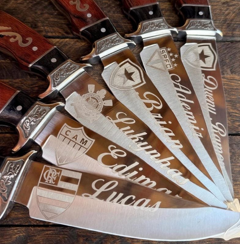 Faca Personalizada Para Churrasco