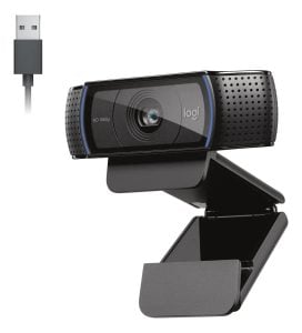 Webcam C920s Pro Full Hd Com Microfone Embutido Logitech Cor Preto — foto 5