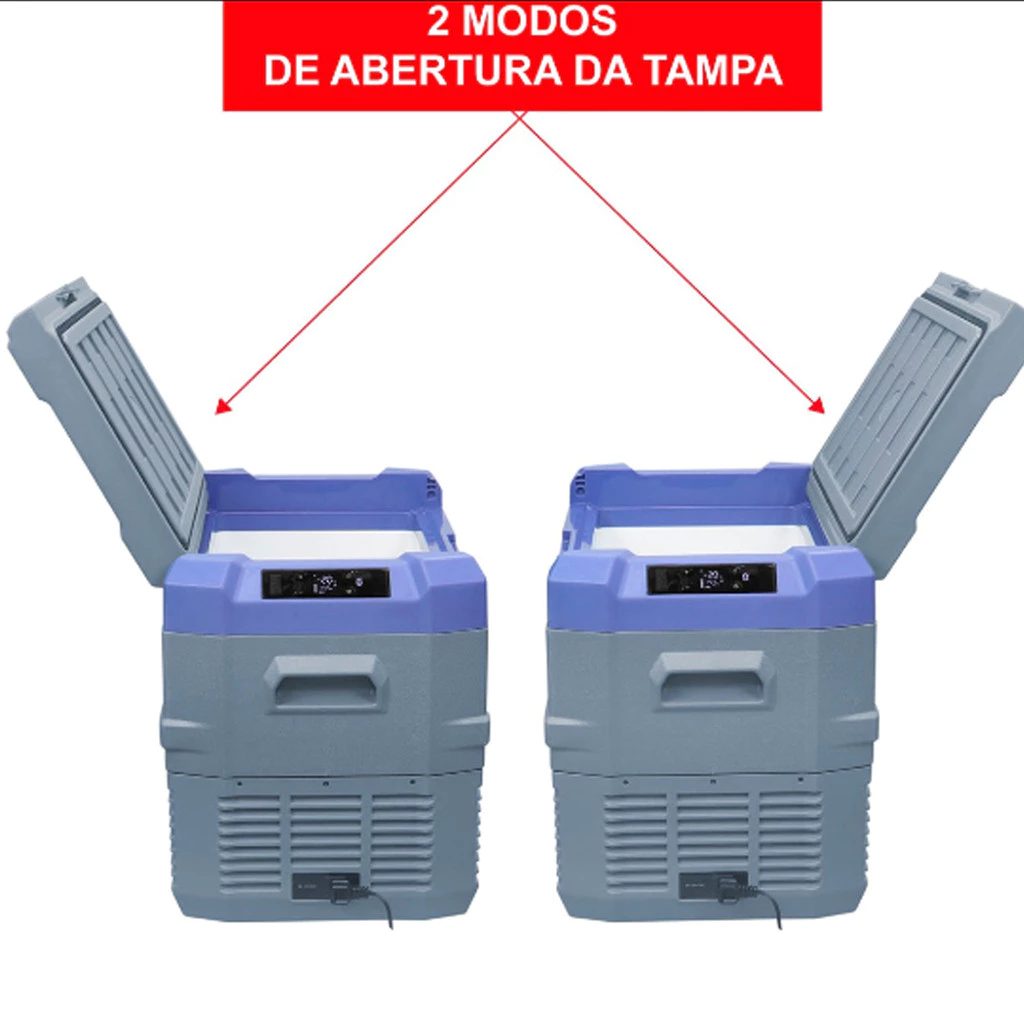 Geladeira Smart 2 Portas Azul/cinza 35l — foto 2