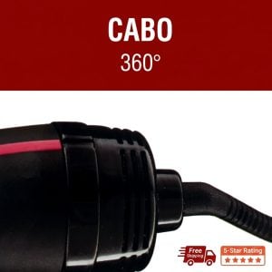 Escova Secadora 3 em 1 110V Alisadora Seca Alisa e Modela Íons Negativos Antifrizz — foto 5