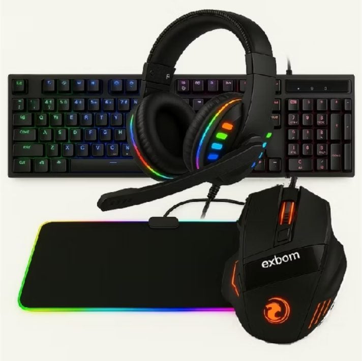 Kit gamer completo! No precinho