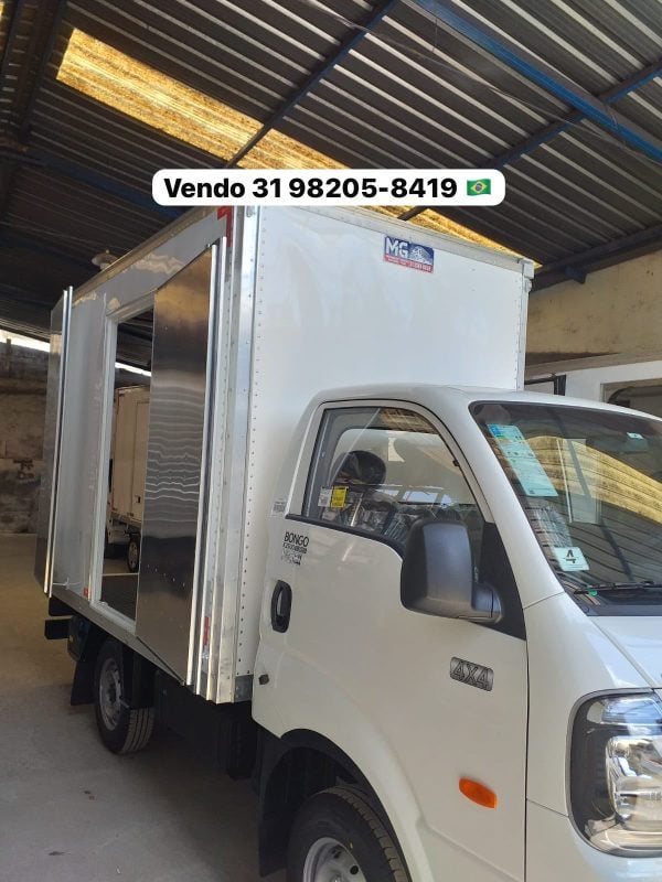 Vendo baú carga seca HR e Bongo