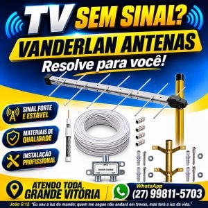 Antenista Apontamento De Antenas E Suporte Para Tv — foto 4