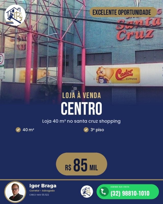 Imóvel Comercial para Venda em Juiz de Fora, Centro
