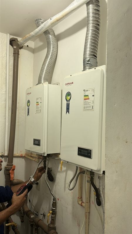 Teste de Segurança em Aquecedor a Gás