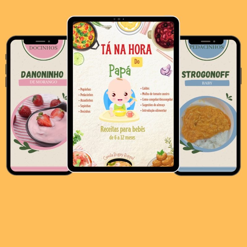 Receitas para Bebês - de 6 aos 12 Meses