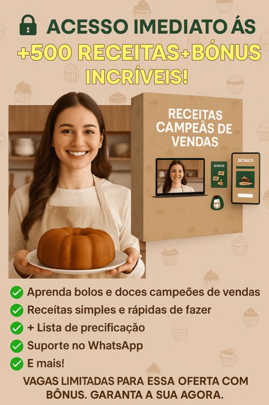 Receitas de Bolos profissionais