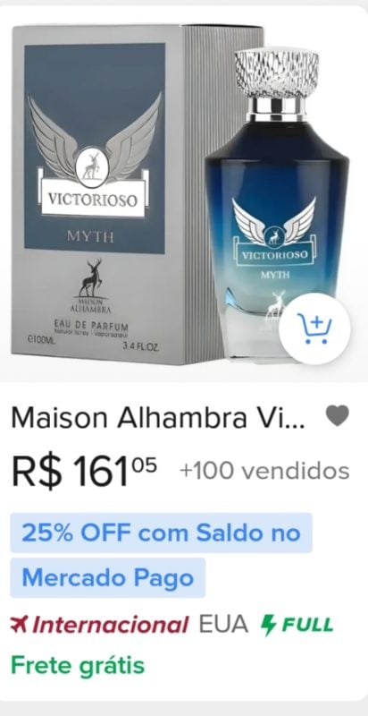 Perfume muito bom aroma maravilhoso