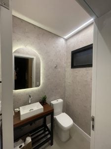 Instalação de papel de parede — foto 8