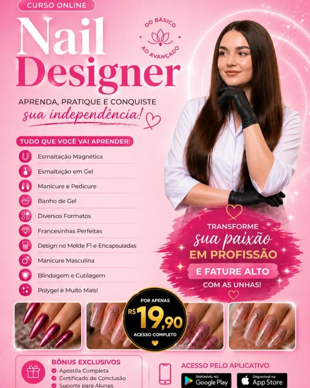 Curso de Nail Designer