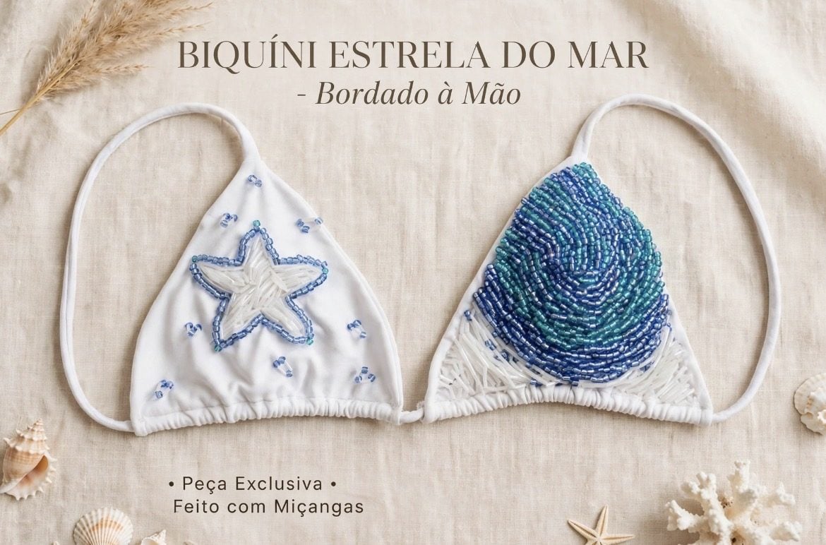 Biquíni bordado tam M — foto 2