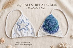 Biquíni bordado tam M — foto 3