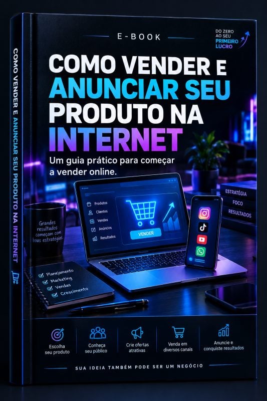 E-book Digital: Como Vender e Anunciar Produtos na Internet