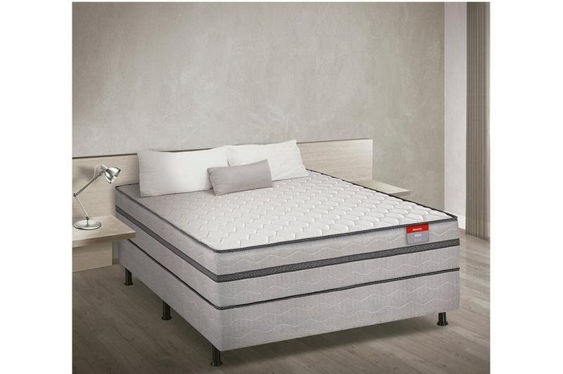 Cama Box Conjugada Casal Reconflex Espuma 65x138x188cm Elos