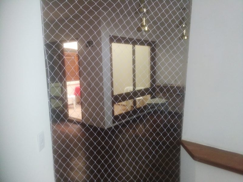 Rede e tela de proteção