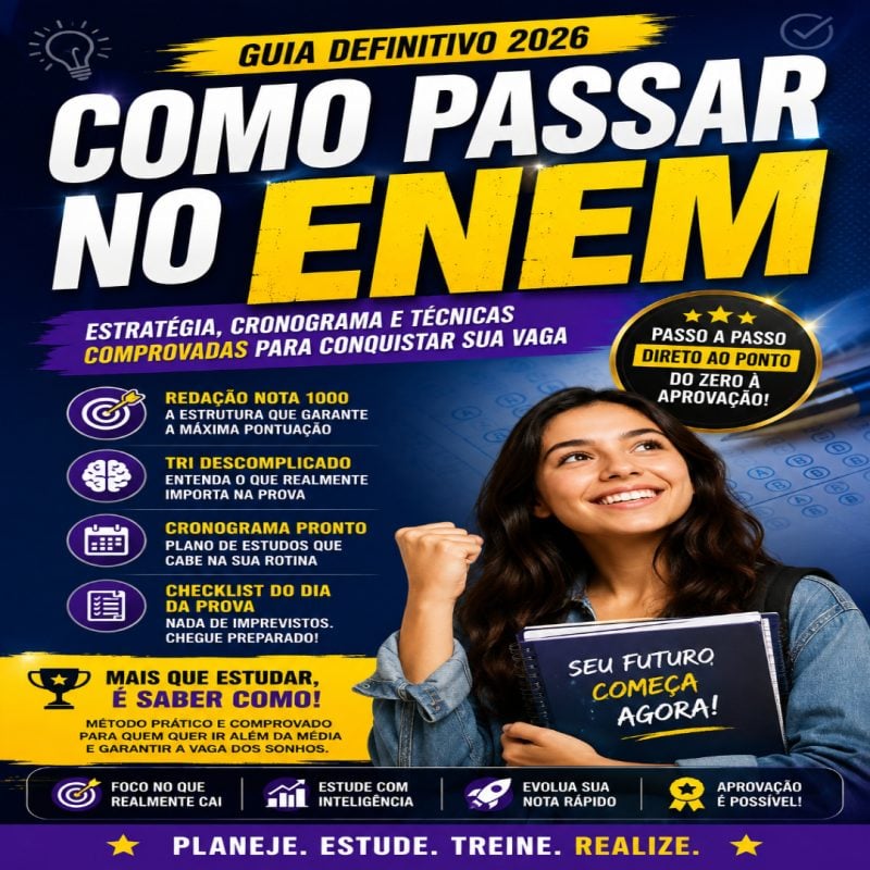 Ebook - Como Passar no Enem
