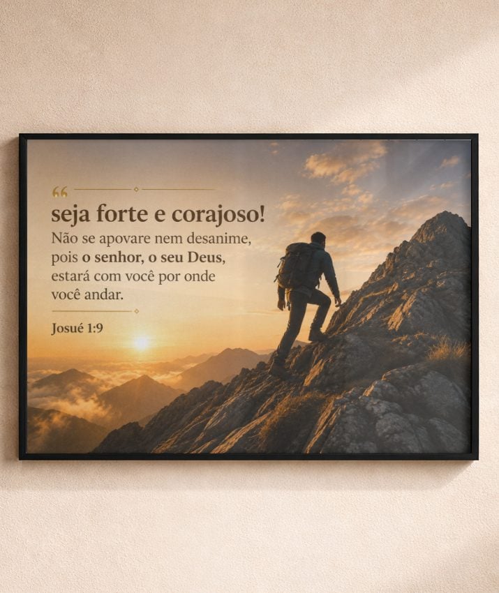 Quadro Josué 1:9 — foto 2