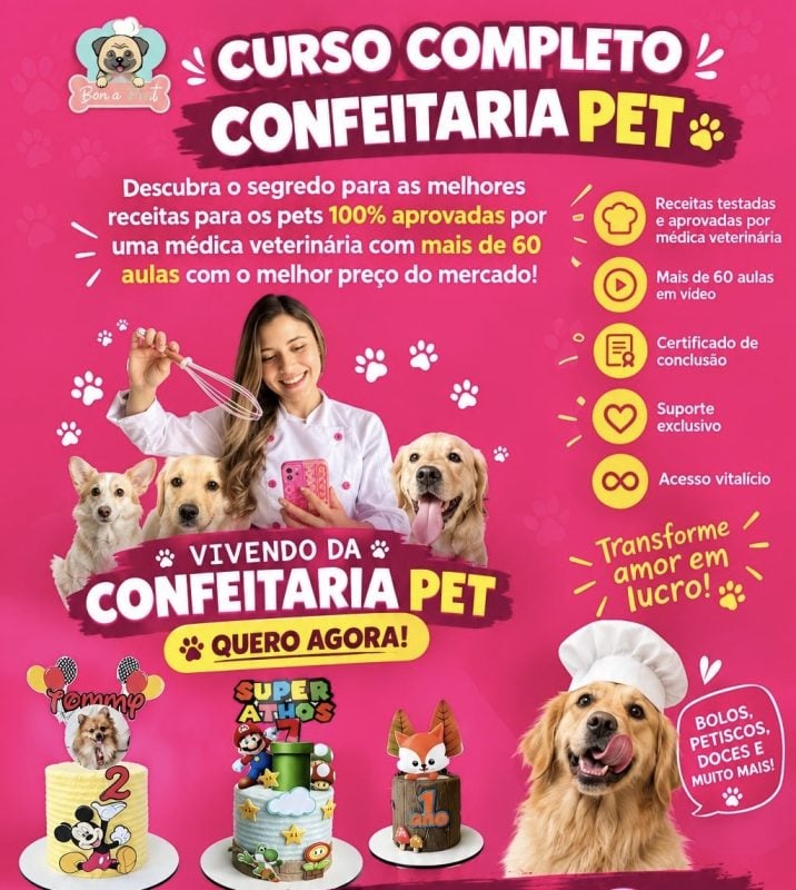 Culinária Pet Lucrativa