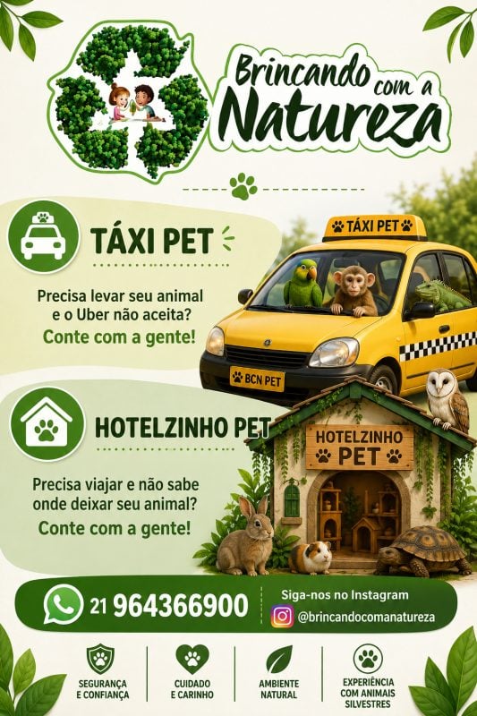 Táxi e hotelzinho Pet