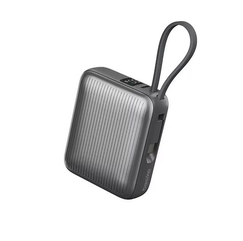 Power Bank Basike 10000 mAh com Cabo USB-C e Carregamento Rápido 35W para iPhone e Samsung