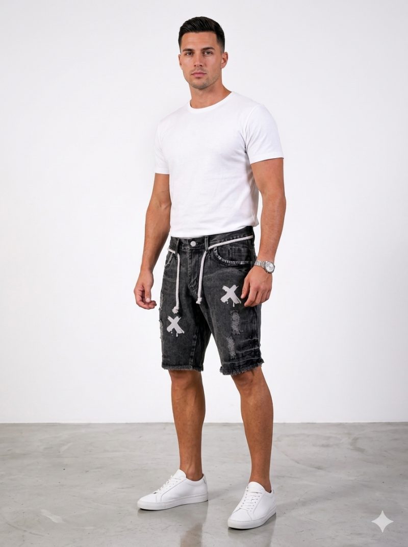 Bermuda Jeans Masculina Premium 100% Algodão Do 36 ao 46 — foto 2