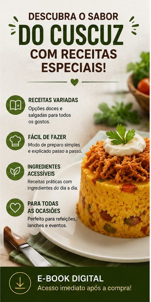 E-book Cuscuz Gourmet Receitas Práticas e Deliciosas — foto 2