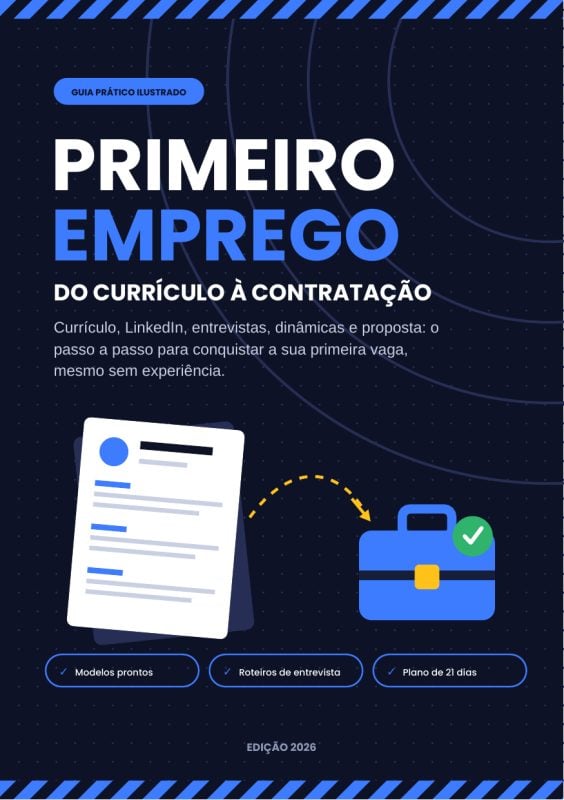 Ebook Primeiro Emprego: Do Currículo à Contratação