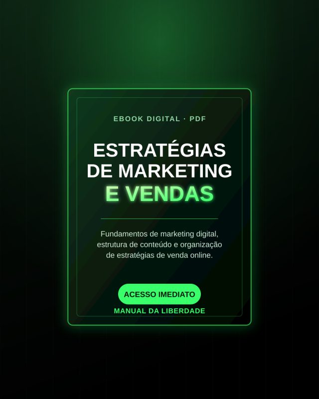 Ebook Digital Estratégias de Marketing e Vendas Online