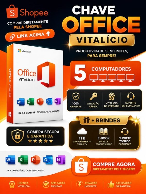 Chave office vitalício