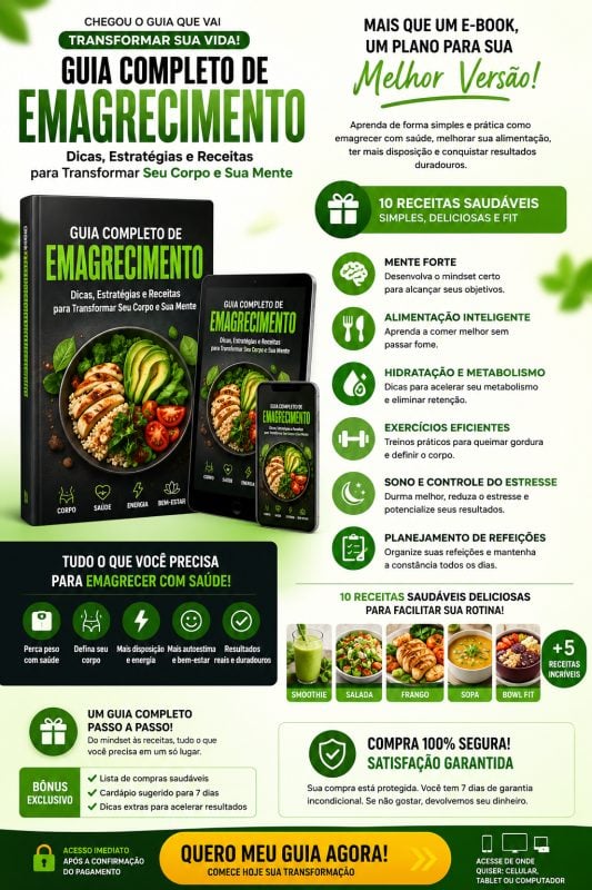 E-book 10 Receitas para Emagrecer
