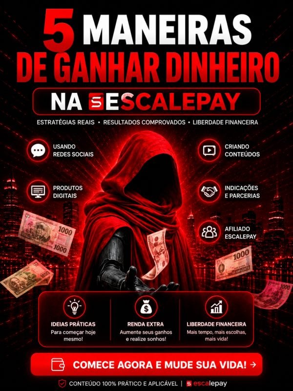 Descubra 5 maneiras de ganhar dinheiro na Escalepay