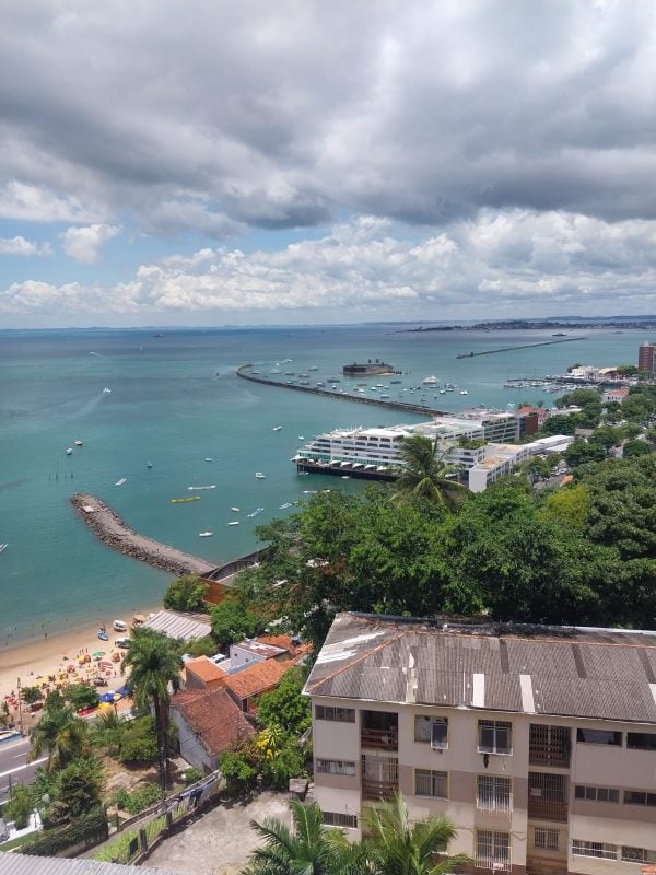 Apartamento do centro de salvador bahia com vista para o mar