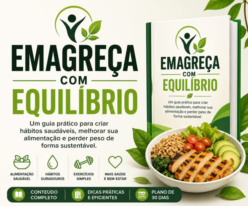 E-book: Emagreça com Equilíbrio