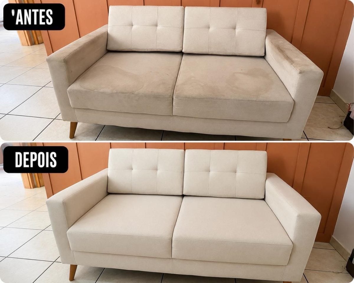 **SEU SOFÁ ESTÁ SUJO, MANCHADO OU COM MAU CHEIRO? Temos a solução! — foto 2