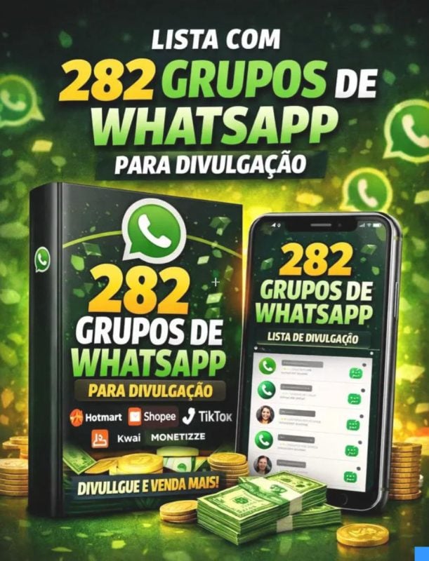 282 Grupos de divulgação no WhatsApp