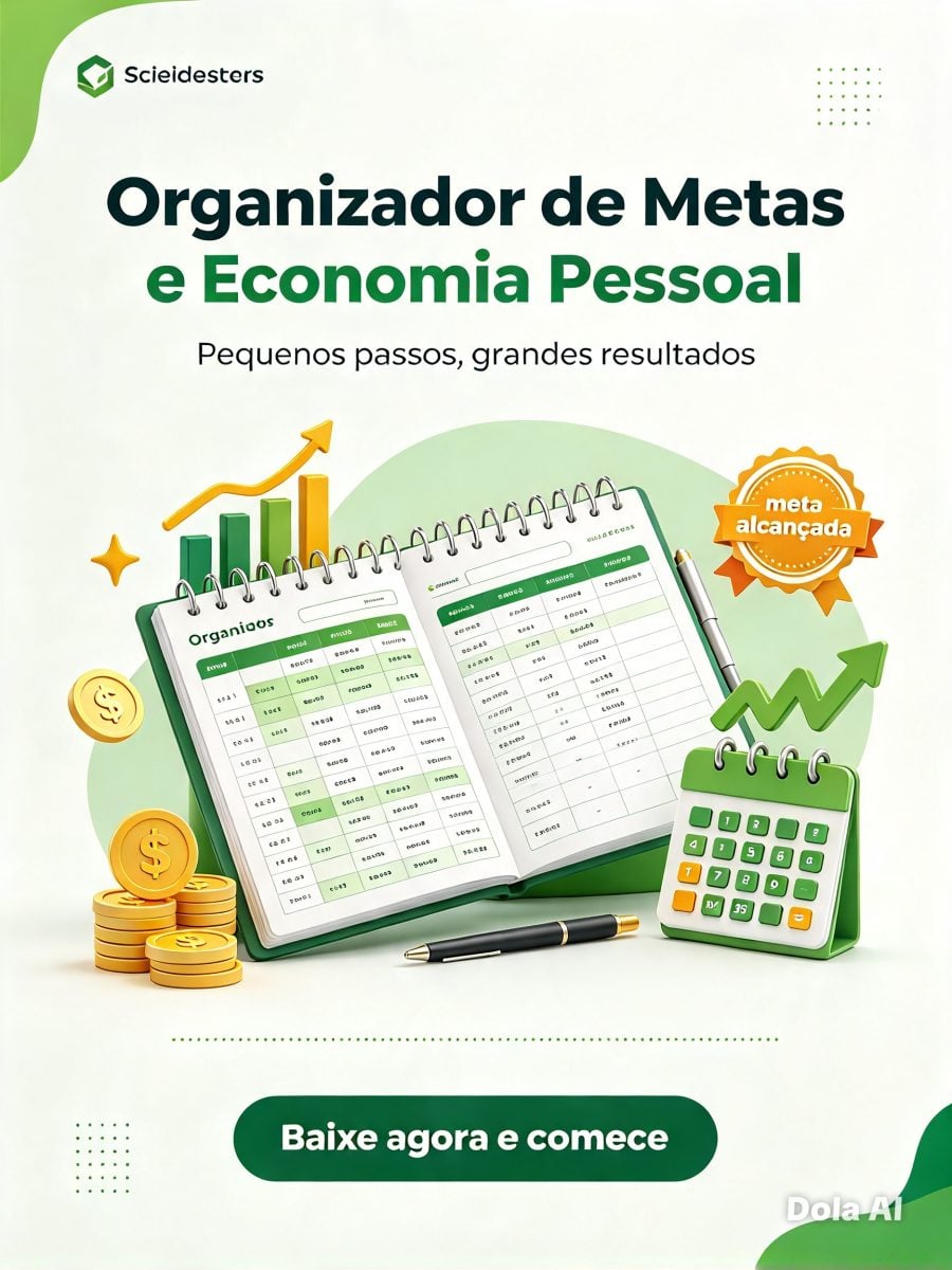 Organizador de Metas e Economia Pessoal Versão Simples — foto 2