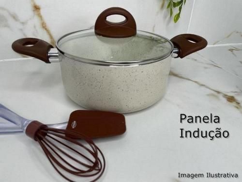 Jogo de Panelas 6 Peças de Indução Com Revestimento Ceramico Pratic Cook Mimo Style — foto 2